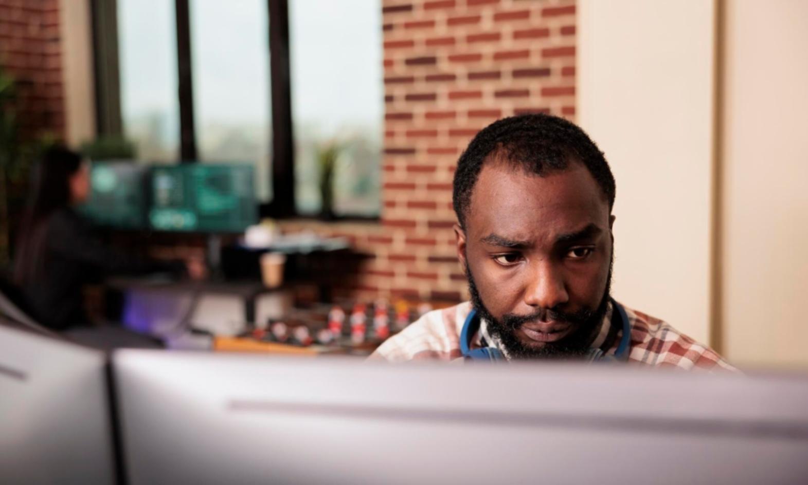 Moderner Arbeitsplatz für 3D Design